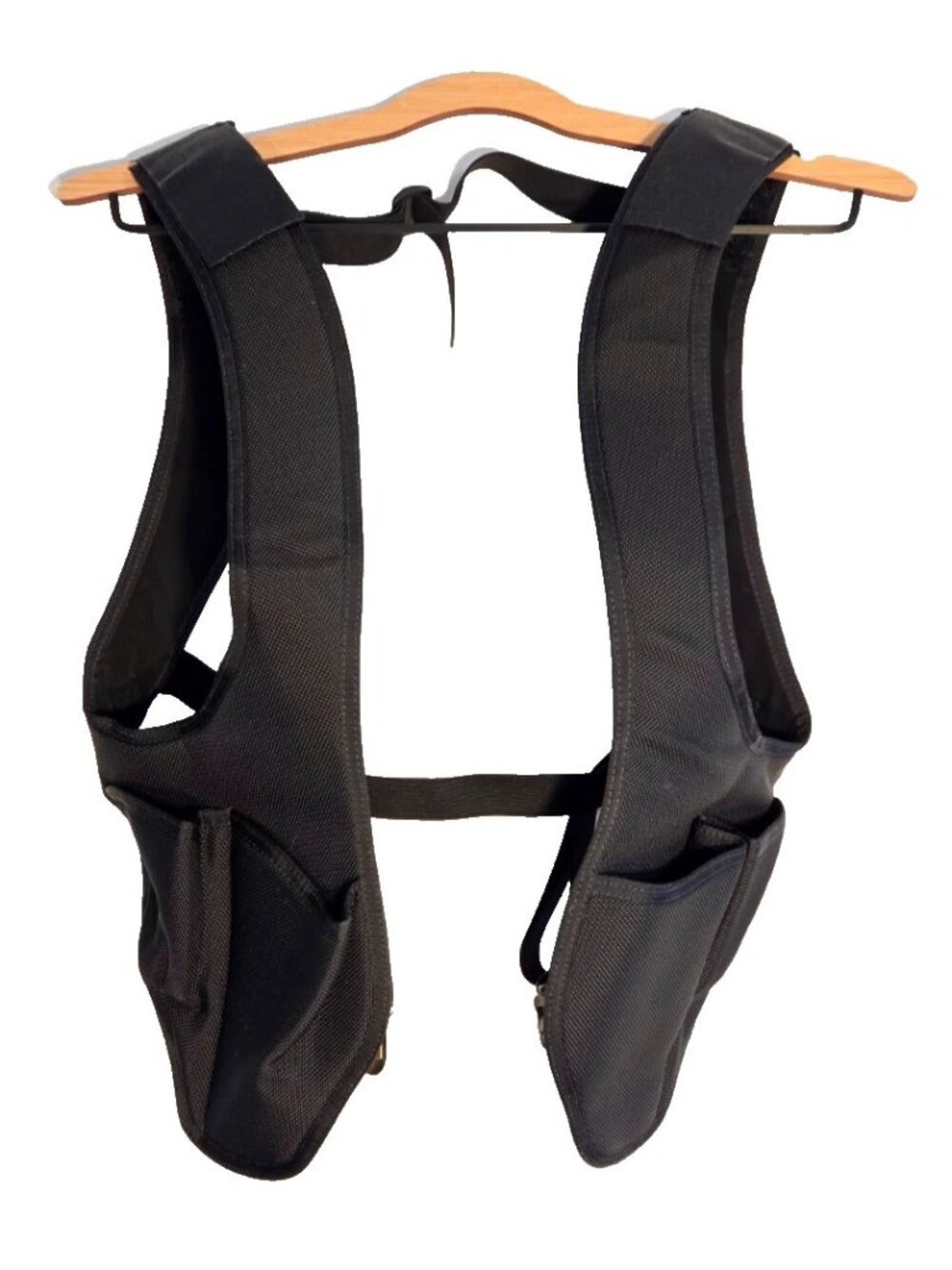 DeSantis Bodyguard Vest Double Shoulder Holster w/Mag Pouch, Ambidextrous
